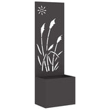 Schermo per privacy in giardino Traforo Nero 50 x 150 cm