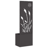 Schermo per privacy in giardino Traforo Nero 50 x 140 cm