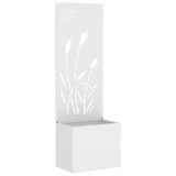 Schermo per privacy in giardino Traforo Bianco 50 x 150 cm