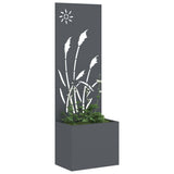 Schermo per privacy in giardino Traforo Antracite 50 x 140 cm
