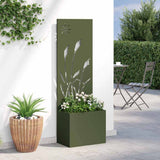 Schermo per privacy in giardino Oliver verde 50 x 140 cm