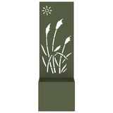 Schermo per privacy in giardino Oliver verde 50 x 140 cm