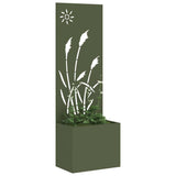 Schermo per privacy in giardino Oliver verde 50 x 140 cm