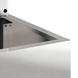 Schermo per privacy in giardino Traforo Argento 50 x 150 cm