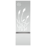 Schermo per privacy in giardino Traforo Argento 50 x 140 cm