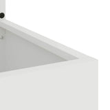 Schermo per privacy in giardino Floreale Bianco 50 x 140 cm