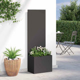 Schermo per privacy in giardino Traforo Nero 50 x 140 cm