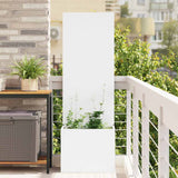 Schermo per privacy in giardino Traforo Bianco 50 x 140 cm