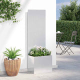 Schermo per privacy in giardino Traforo Argento 50 x 140 cm