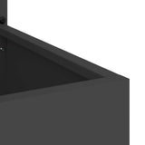 Schermo per privacy in giardino Floreale Nero 50 x 140 cm