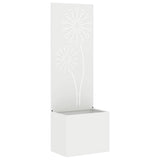 Schermo per privacy in giardino Traforo Bianco 50 x 150 cm