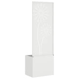 Schermo per privacy in giardino Traforo Bianco 50 x 150 cm