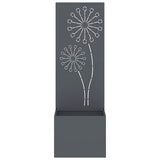 Schermo per privacy in giardino Traforo Antracite 50 x 140 cm