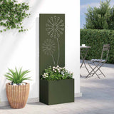 Schermo per privacy in giardino Oliver verde 50 x 140 cm