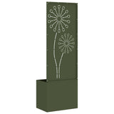 Schermo per privacy in giardino Oliver verde 50 x 140 cm