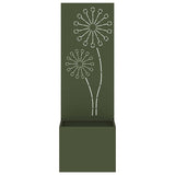 Schermo per privacy in giardino Oliver verde 50 x 140 cm