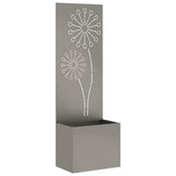 Schermo per privacy in giardino Traforo Ruggine 50 x 140 cm