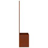 Schermo per privacy in giardino Traforo Ruggine 50 x 150 cm