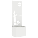 Schermo per privacy in giardino Traforo Bianco 50 x 140 cm