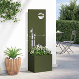 Schermo per privacy in giardino Oliver verde 50 x 140 cm