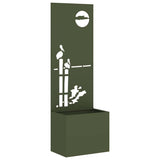 Schermo per privacy in giardino Oliver verde 50 x 140 cm