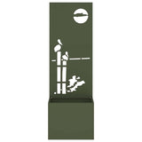 Schermo per privacy in giardino Oliver verde 50 x 140 cm