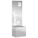 Schermo per privacy in giardino Traforo Argento 50 x 140 cm