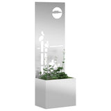 Schermo per privacy in giardino Traforo Argento 50 x 140 cm