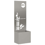 Schermo per privacy in giardino Traforo Ruggine 50 x 140 cm