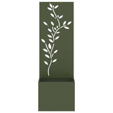 Schermo per privacy in giardino Oliver verde 50 x 140 cm