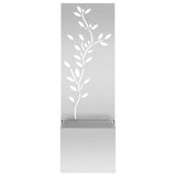 Schermo per privacy in giardino Floreale Argento 50 x 140 cm