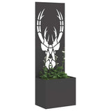 Schermo per privacy in giardino Stampa animale Nero 50 x 140 cm