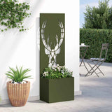 Schermo per privacy in giardino Oliver verde 50 x 140 cm