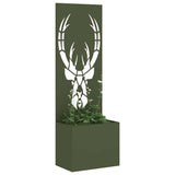 Schermo per privacy in giardino Oliver verde 50 x 140 cm