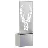 Schermo per privacy in giardino Argento 50 x 140 cm