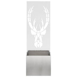 Schermo per privacy in giardino Argento 50 x 140 cm