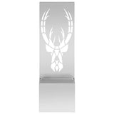 Schermo per privacy in giardino Argento 50 x 140 cm