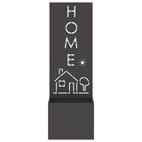 Schermo per privacy in giardino Traforo Nero 50 x 140 cm