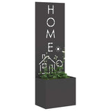 Schermo per privacy in giardino Traforo Nero 50 x 140 cm