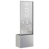 Schermo per privacy in giardino Traforo Argento 50 x 140 cm