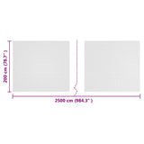 Rete Insetticida Bianco 2 x 25 m HDPE