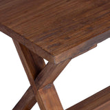 panchina Naturale 85 x 35 x 46 cm Legno massello di recupero