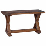 panchina Naturale 85 x 35 x 46 cm Legno massello di recupero