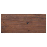 panchina Naturale 85 x 35 x 46 cm Legno massello di recupero