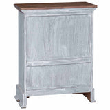 Armadio 63 x 30 x 79 cm Legno di Mogano Massello