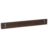 Gruccia Marrone 60 x 7 x 8 cm Legno Recuperato Massello