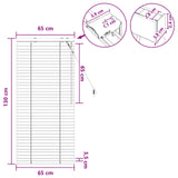 Tenda Veneziana Aspetto Quercia 65 x 130 cm 35 mm