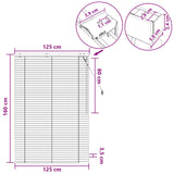 Tenda Veneziana Aspetto Quercia 125 x 160 cm 35 mm