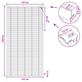 Tenda Veneziana Aspetto Quercia 135 x 250 cm 35 mm