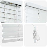 Tenda Veneziana Bianco 135 x 160 cm 35 mm